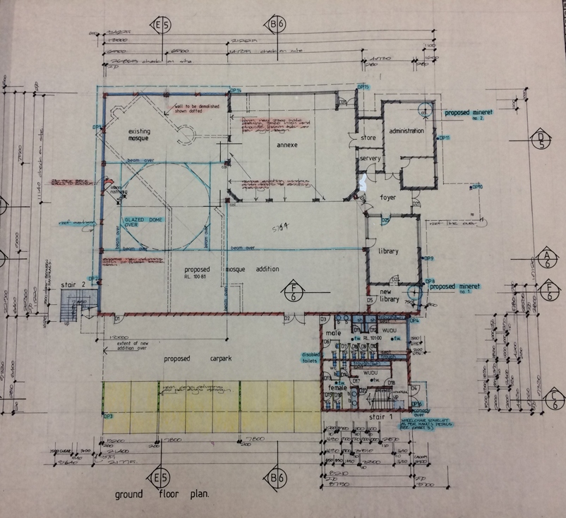  Mosque  plans  PROV